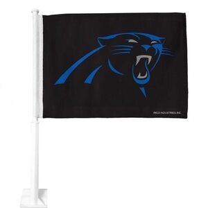 Carolina Panthers NFL Car Flag Rico Double Sided Team Logo